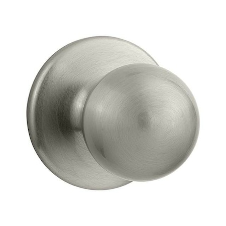 Kwikset Polo Knob Passage Door Lock with New Chassis with 6AL Latch and RCS Strike Satin Nickel Finish 200P-15